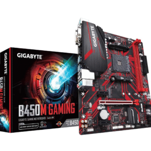Gigabyte B450M Gaming (Socket AM4/B450/DDR4/S-ATA 600/Micro ATX)  – New Tray- 1 Yr Warranty
