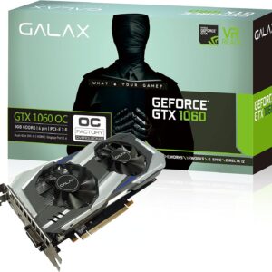 Galax GeForce GTX 1060 OC 3GB, 192-bit GDDR5 - DP 1.4, HDMI 2.0b, Dual Link-DVI-D