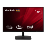 ViewSonic VA2432-H 24 1080p 1ms (MPRT) IPS 100Hz Monitor With Frameless Design
