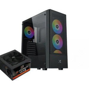 Xigmatek Hero II Air ARGB + X-Power 750W 80+ White Mid Tower Case