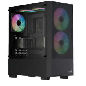 Aerocool B508A Argb Flow + Lux 550w 80 Plus Bronze Mid Tower Case