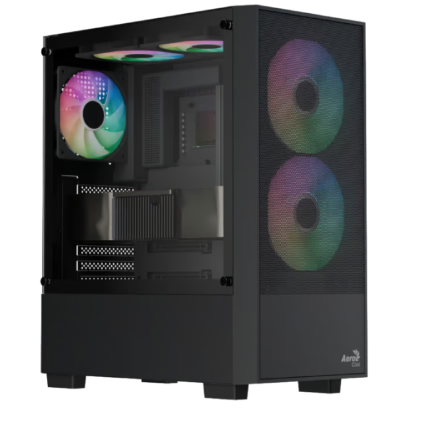 Aerocool B508A Argb Flow + Lux 550w 80 Plus Bronze Mid Tower Case