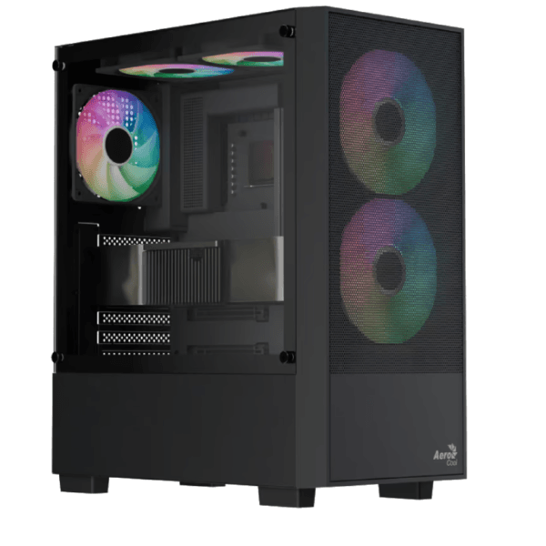 Aerocool B508A Argb Flow + Lux 550w 80 Plus Bronze Mid Tower Case