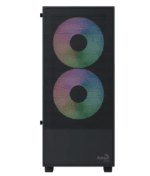 Aerocool B508A Argb Flow + Lux 550w 80 Plus Bronze Mid Tower Case (5 Fan ARGB) - الصورة 3