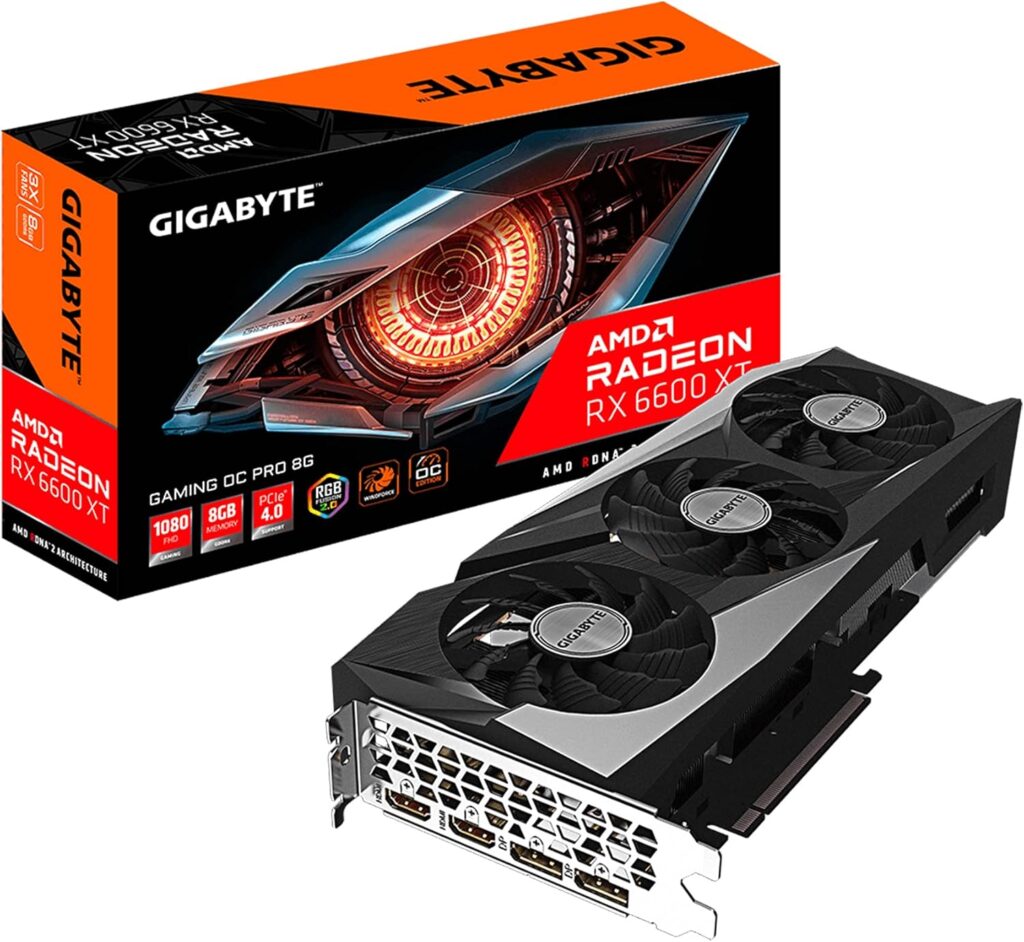 Gigabyte Radeon RX 6600 XT GAMING OC PRO 8GB