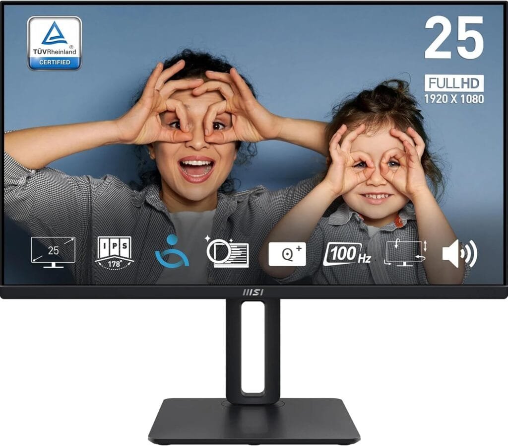 Msi Pro MP251P 25 Inch FHD 100Hz 1Ms Ips Monitor