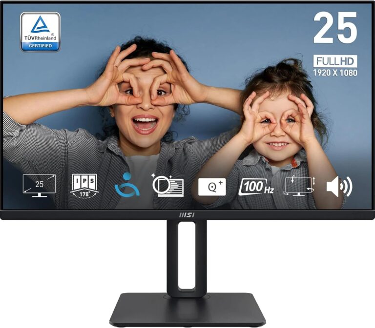 Msi Pro MP251P 25 Inch FHD 100Hz 1Ms Ips Monitor
