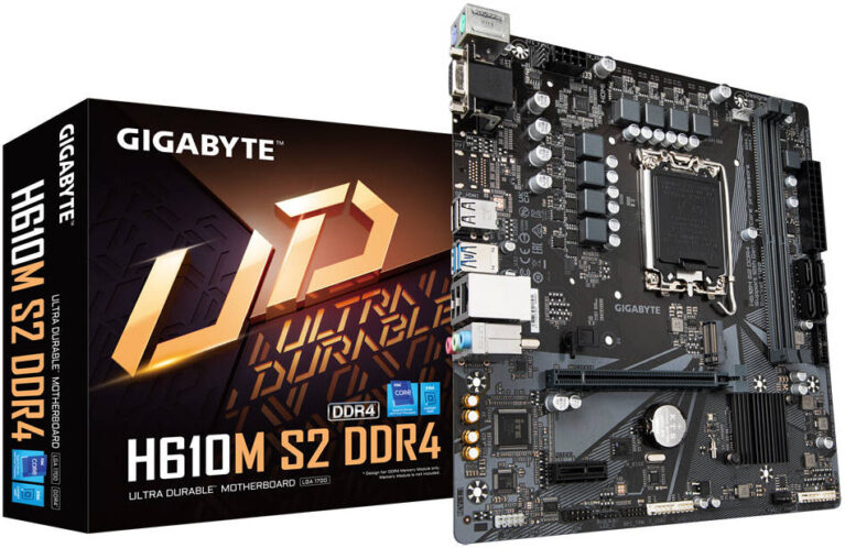 GIGABYTE Intel H610M S2 DDR4