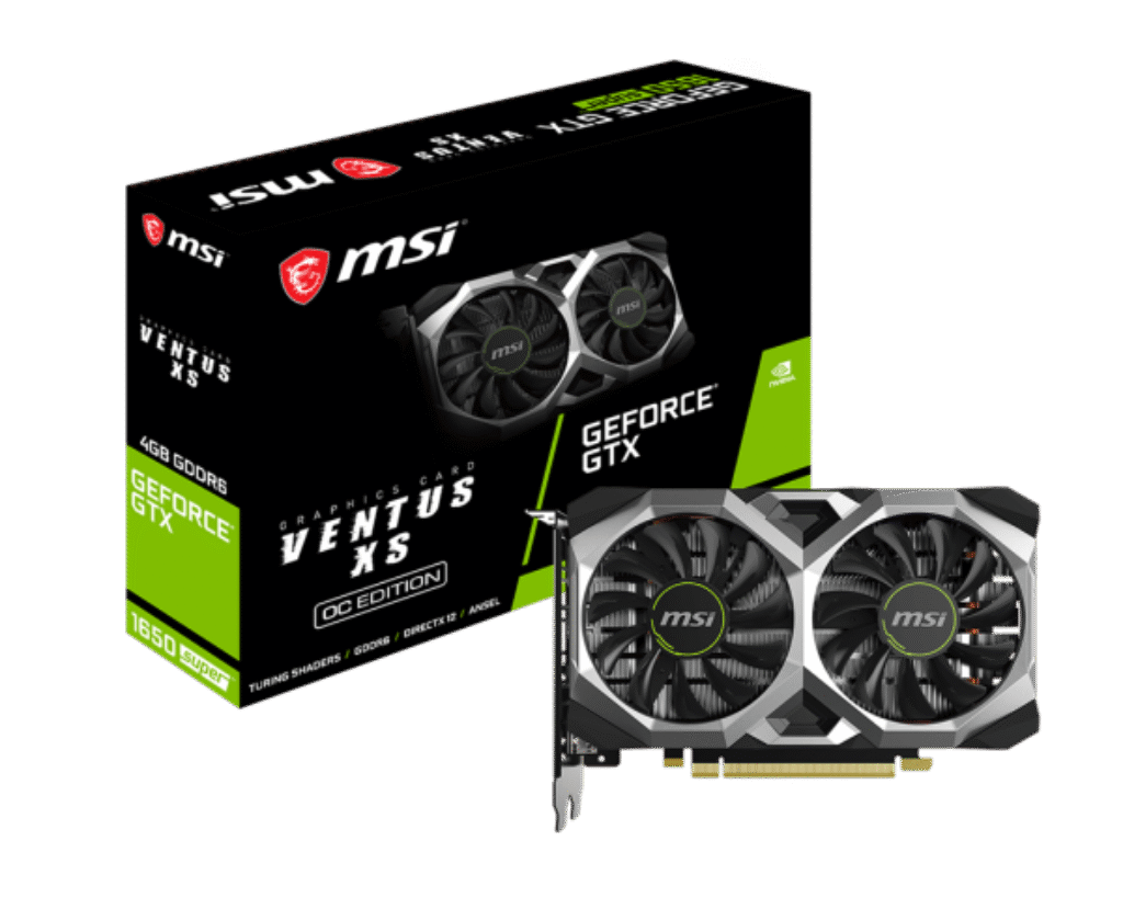 GeForce GTX 1650 SUPER™ VENTUS XS OC 4GB GDDR6