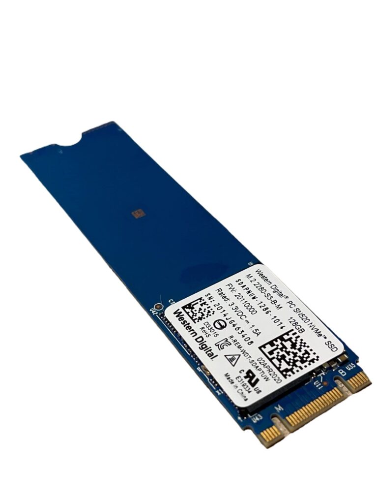 Western Digital PC SN520 128GB PCIe NVMe M.2 SSD Original Used - 1 Yr Warranty