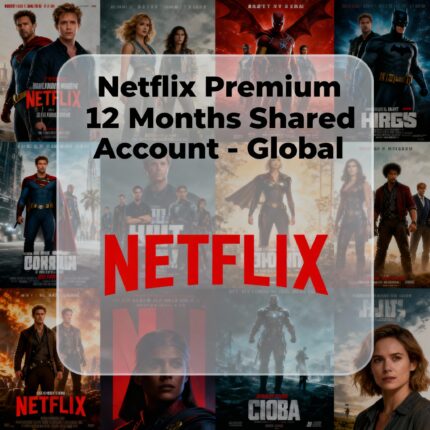 Netflix Premuim 12 Months