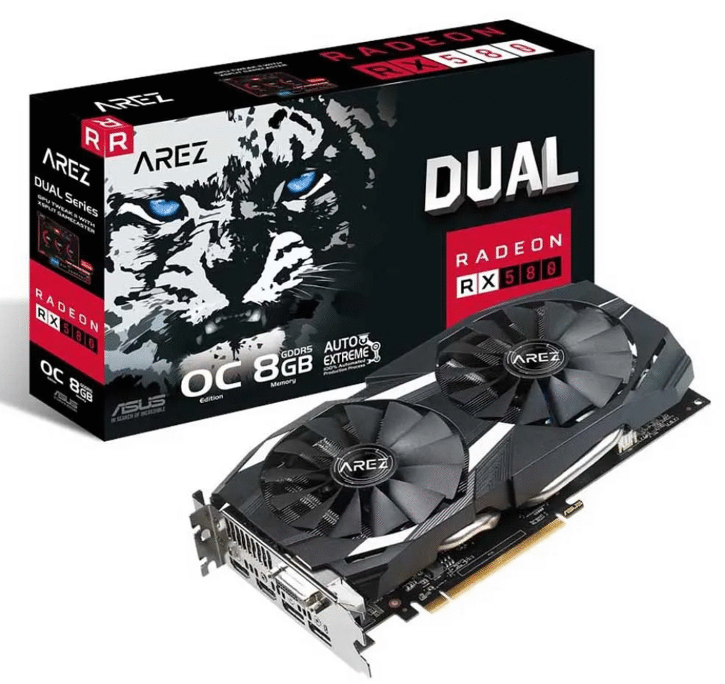 Asus Arez Dual RX580 8GB 2304SP