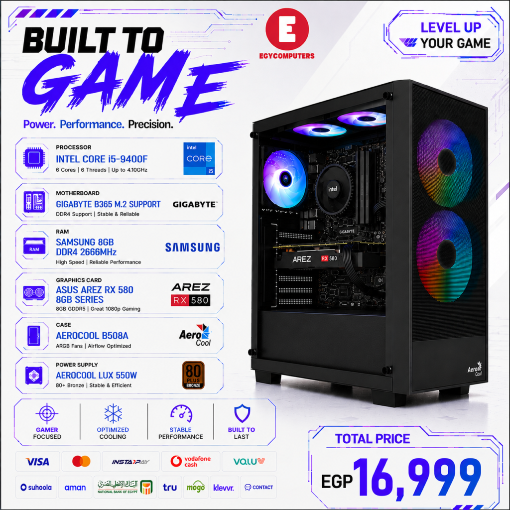 Intel i5-9400F Gaming PC