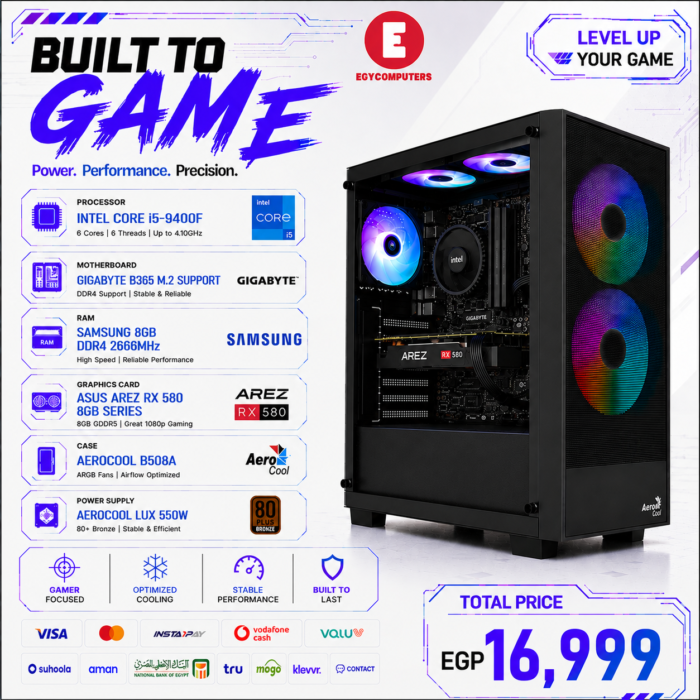 Intel i5-9400F Gaming PC