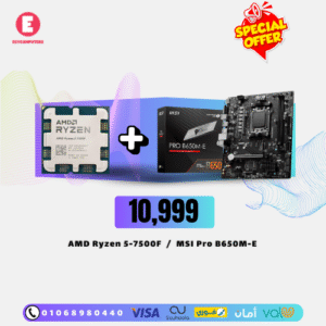 Ryzen 5 7500F + Msi PRO B650M-E