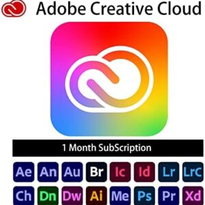 Adobe Creative Cloud 1 Month Access