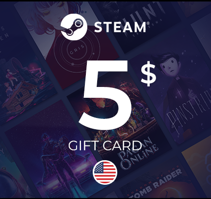 Steam Wallet Gift Card 5 USD - Key