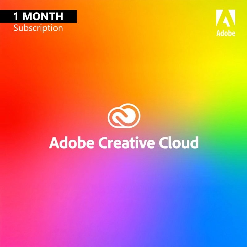 Adobe Creative Cloud 1 Month Access