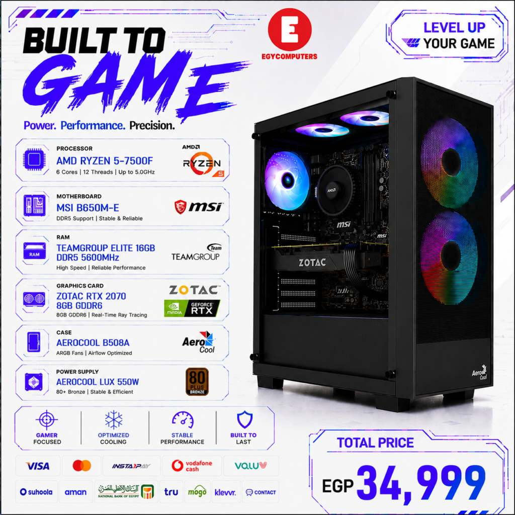 Ryzen 5-7500F Gaming PC