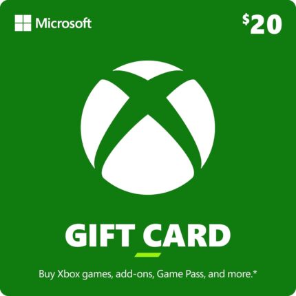 Xbox Gift Card 20$ - Digital Code
