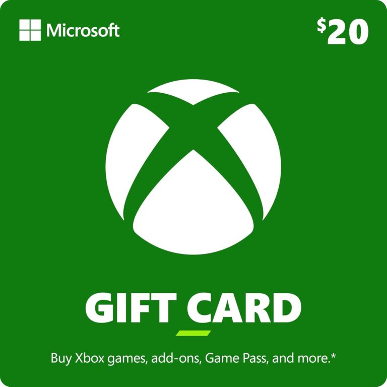 Xbox Gift Card 20$ - Digital Code