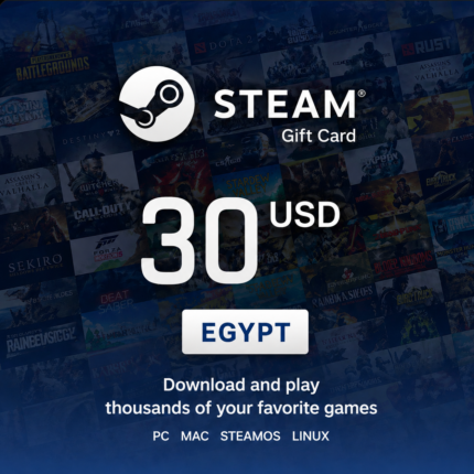 Steam Gift Card 30 USD