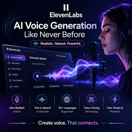 ElevenLabs Creator Subscription 1 Month