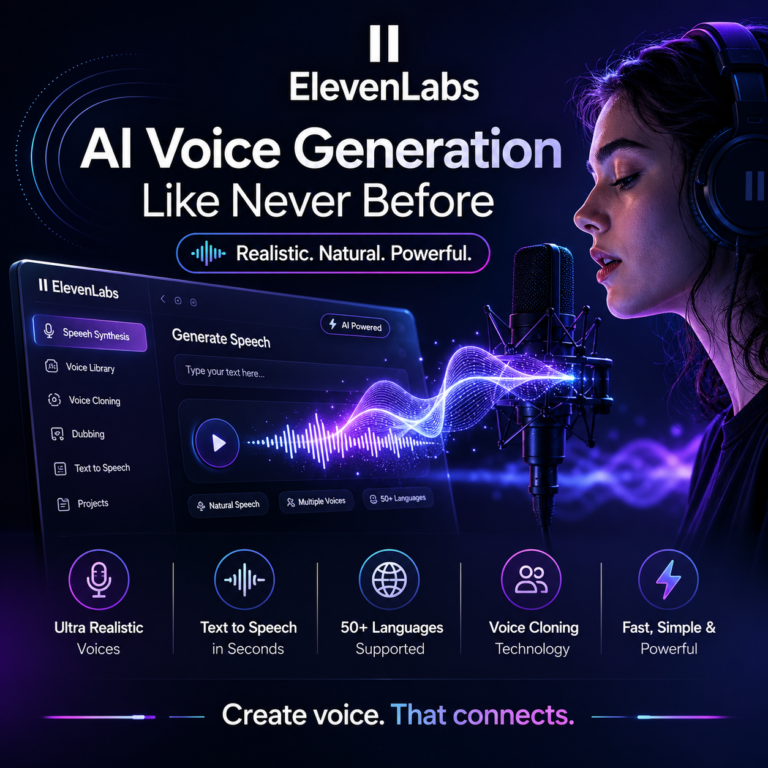 ElevenLabs Creator Subscription 1 Month