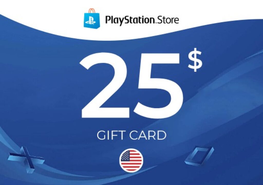 Playstation Store Card PSN 25$