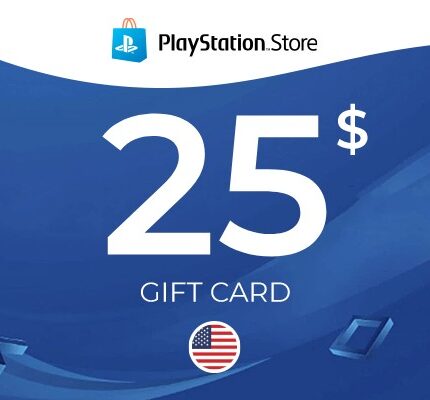 Playstation Store Card PSN 25$
