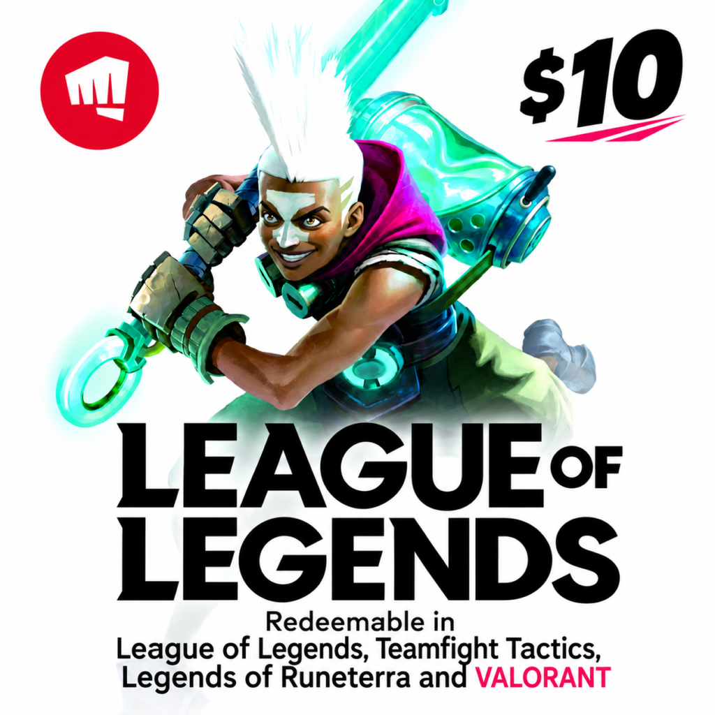 League Of Legends (PC) Gift Card USD 10