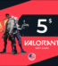 Valorant gift card 5$ USA