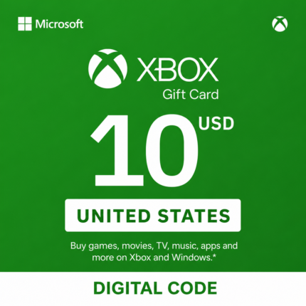 XBox Gift Card 10$ US