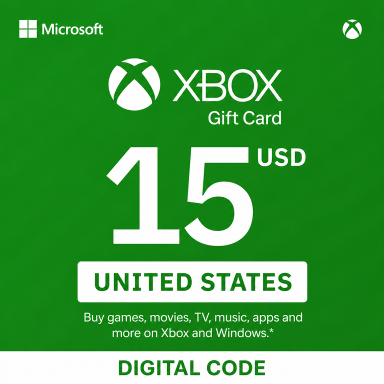 XBox Gift Card 15$ US