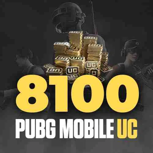 PUBG Mobile 8100 UC – Digital Code