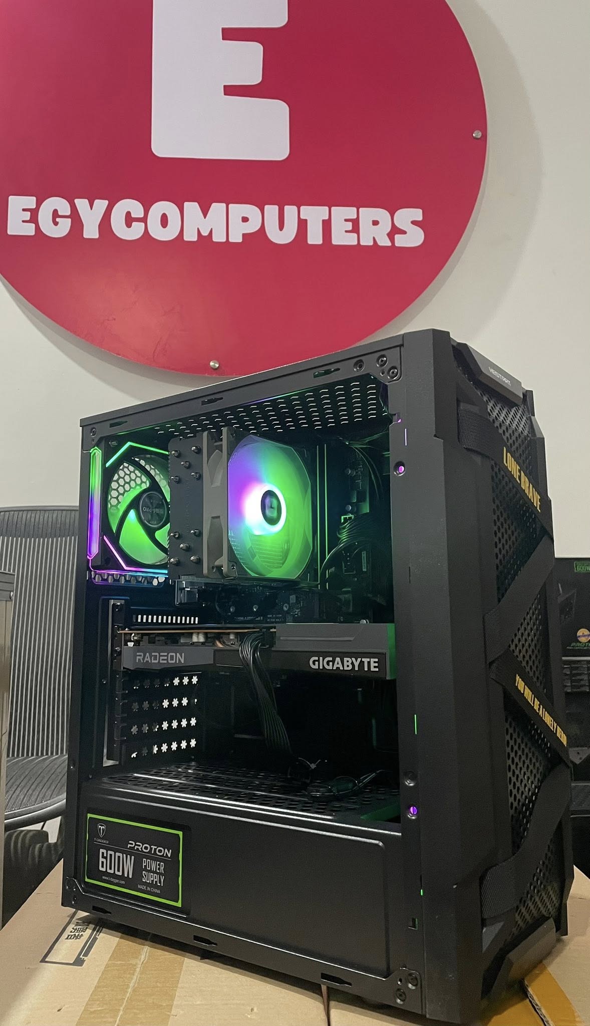 Gaming PC تم تجميعه واختباره في EGYCOMPUTERS