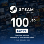 Steam Gift Card 100 USD – Steam Key – EGYPT