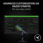 ⁦Razer Seiren V3 Chroma RGB USB Microphone: Stream & Game Reactive Lighting - Tap-to-Mute Sensor - مزاد⁩ - الصورة ⁦5⁩