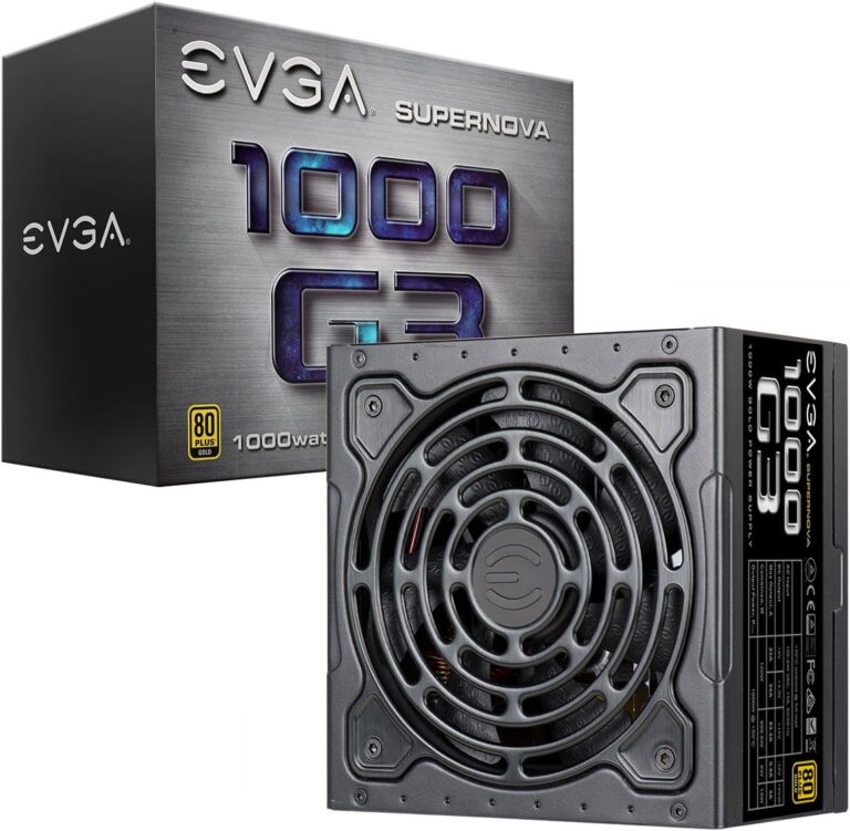 EVGA SuperNOVA 220-G3-1000-X1,1000 G3, 80 Plus Gold 1000W, Fully Modular