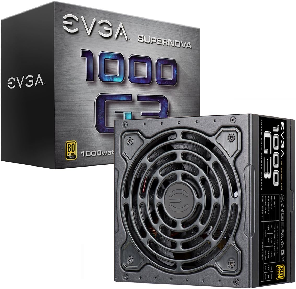 71JAgFHihNL._AC_SL1200_ EVGA SuperNOVA 220-G3-1000-X1,1000 G3, 80 Plus Gold 1000W, Fully Modular