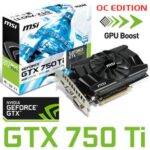 MSI GTX 750 Ti 2GB مزاد علي