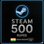 Steam Gift Card 500 INR