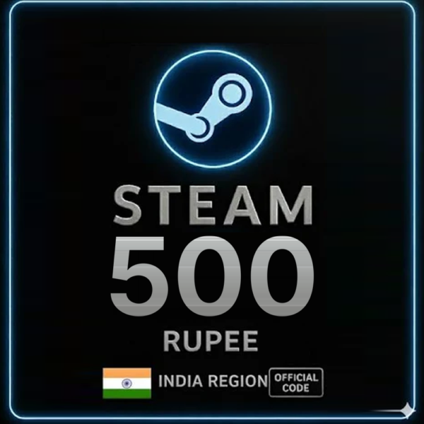 Steam Gift Card 500 INR